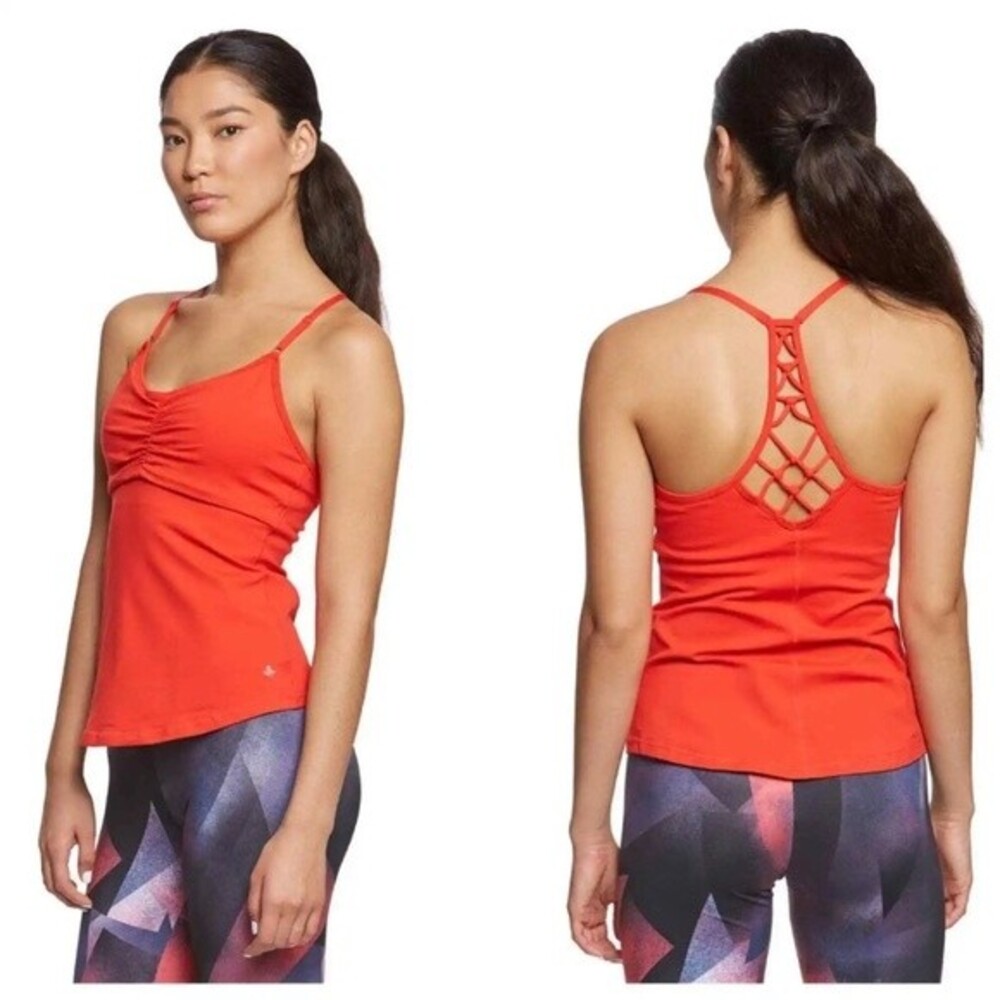 Prana Elixir Cami Workout Women's Top Tank in Red (Size M)